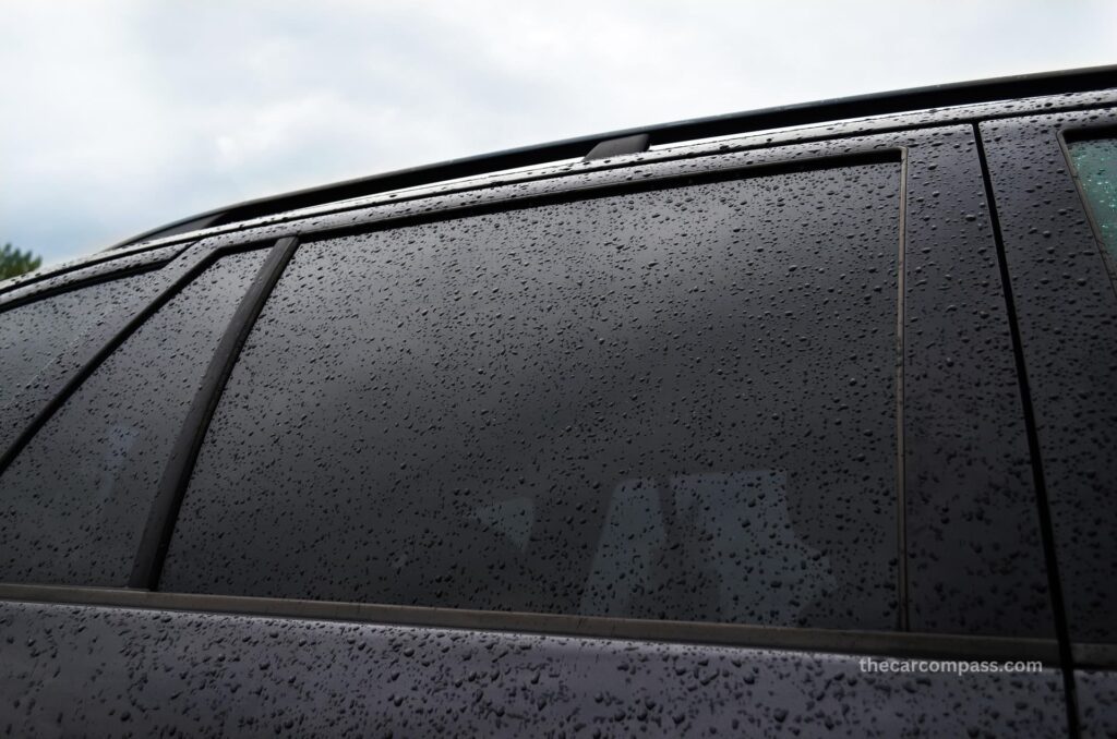 Excessively tinting your windows